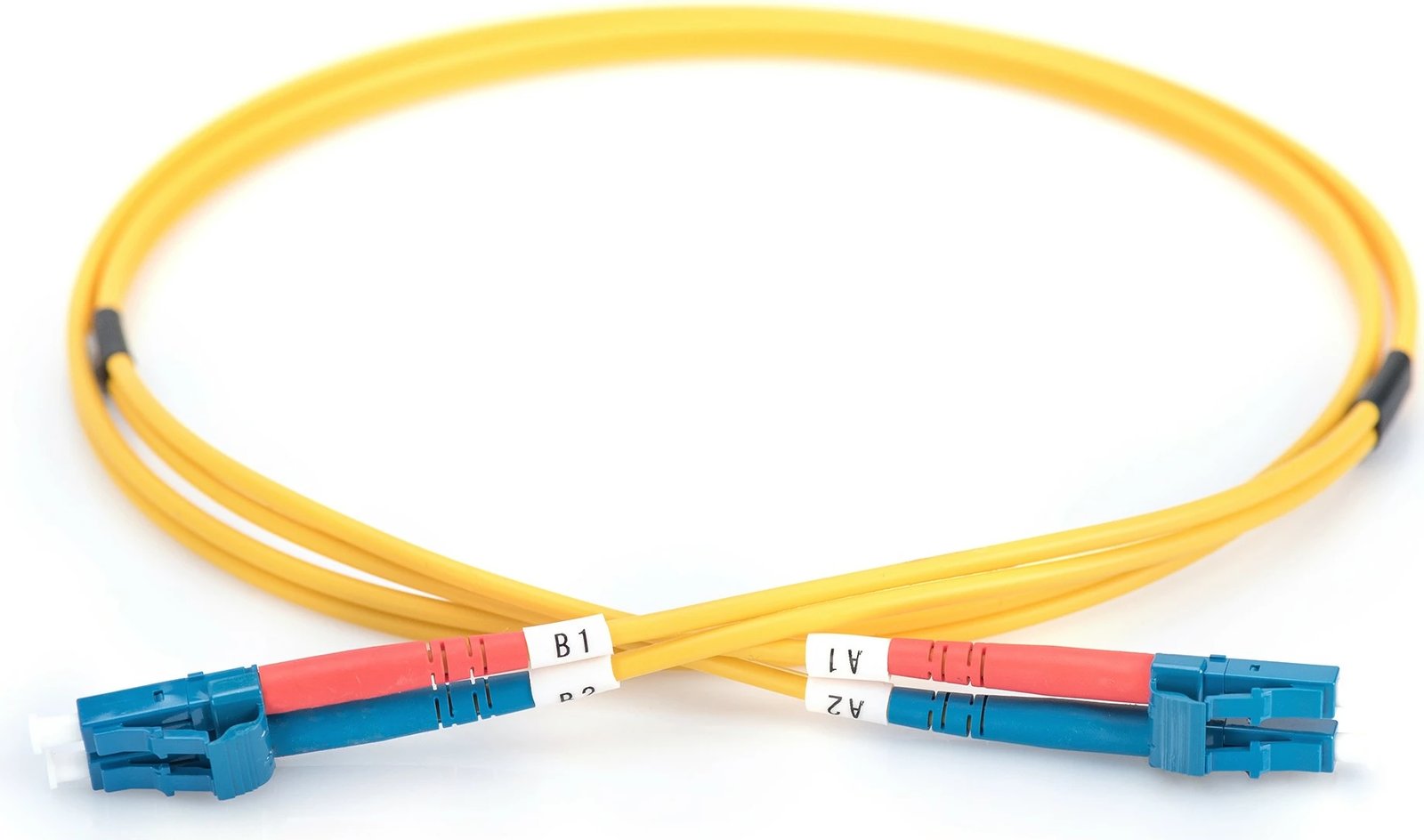 Patch cord optik Digitus LC/LC, singlemode OS2, 5m, verdhë
