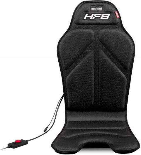 Pad gaming Next Level Racing HF8, haptik, për karrige gaming, i zi