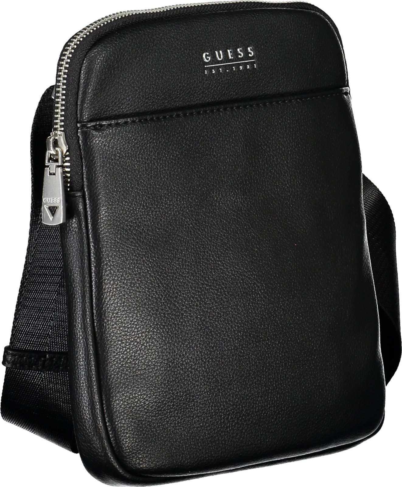 Çantë krahu GUESS JEANS meshkuj, e zezë Çantë krahu GUESS JEANS meshkuj, e zezë