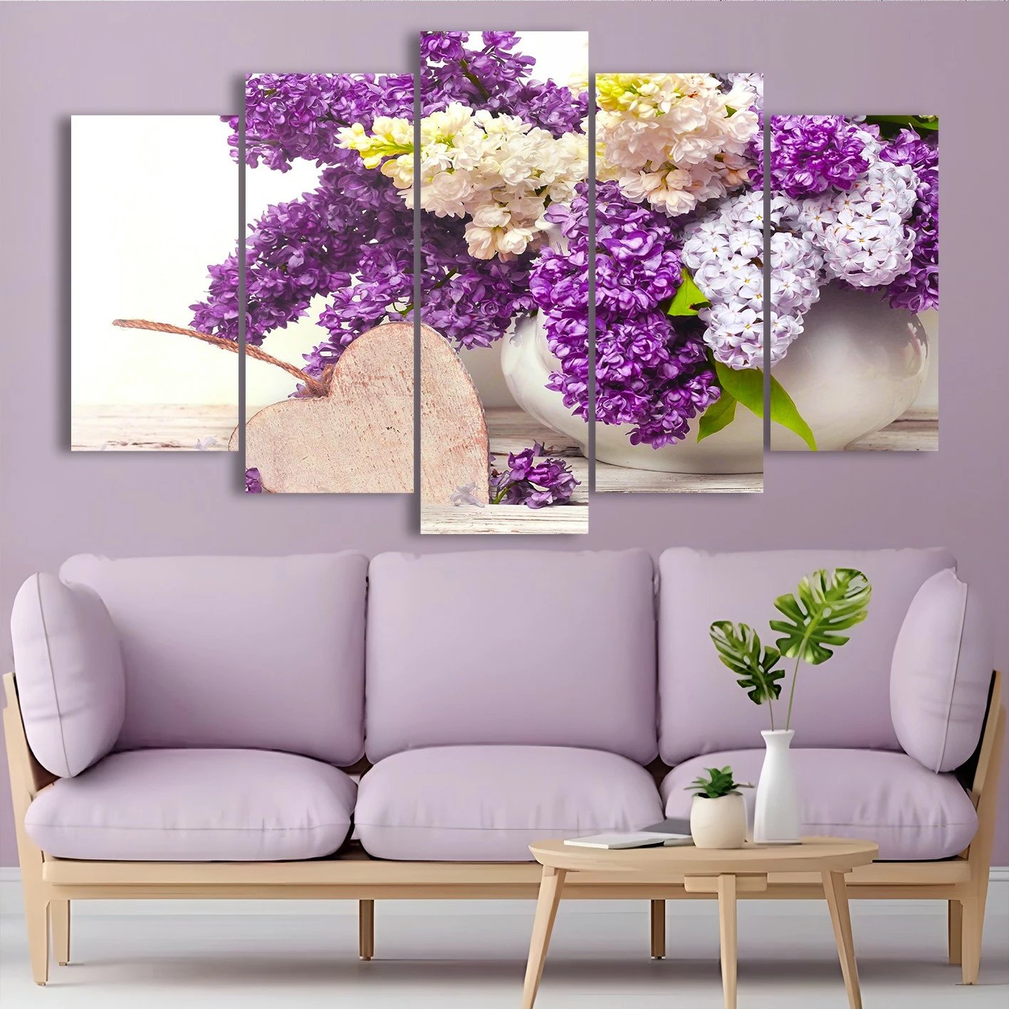 Pikturë dekorative MDF, 5 pjesë, Wallity, 5DRCCK021_60100, 100x60cm