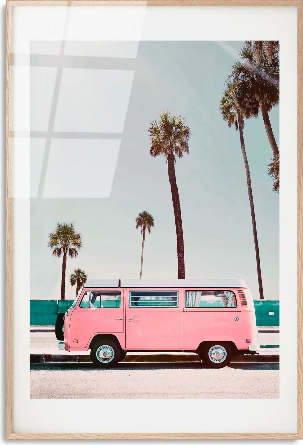 Pikturë dekorative prej xhami të temperuar, shumëngjyrëshe, Wallity UV-1077, 30x45cm