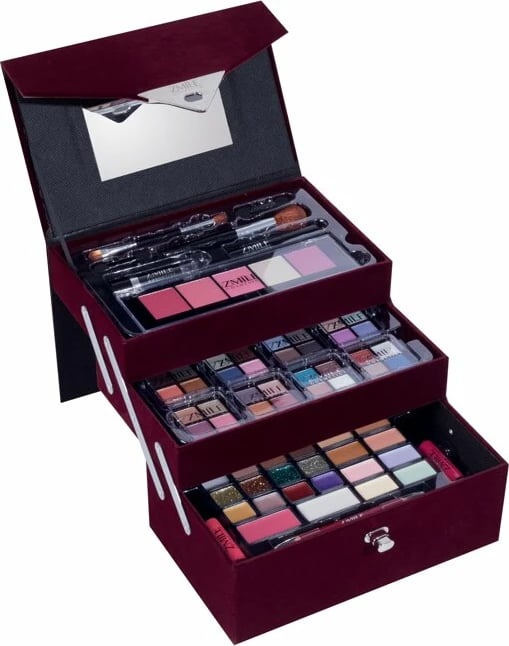 Paletë grimi për femra ZMILE COSMETICS Beauty Case Velvety, 79,4g