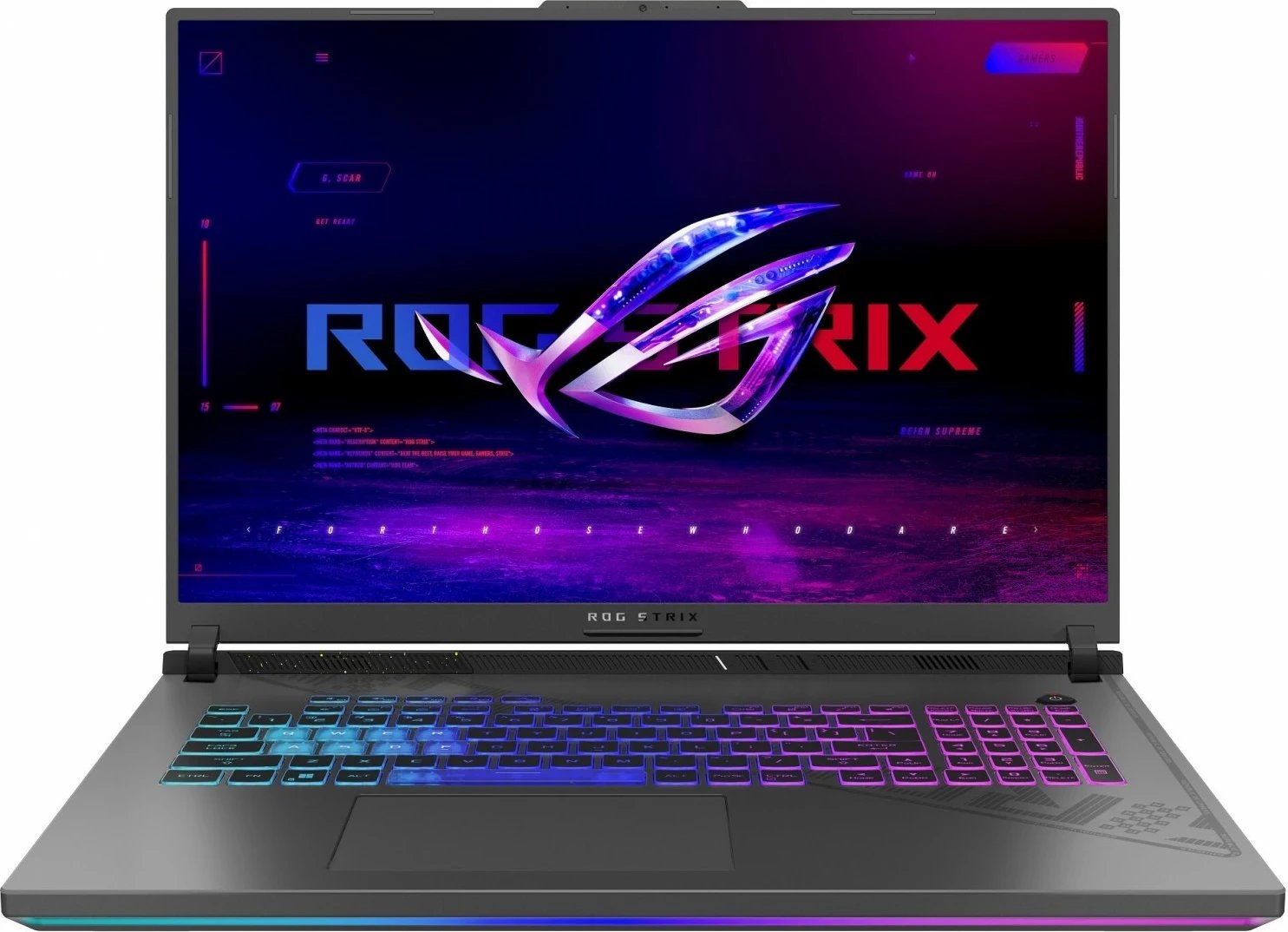 Laptop Asus ROG Strix G18 G814JI-N6132W, i7-13650HX, 18"-240Hz, 16GB, 1TB + 2TB, W11Home, RTX4070, e zezë