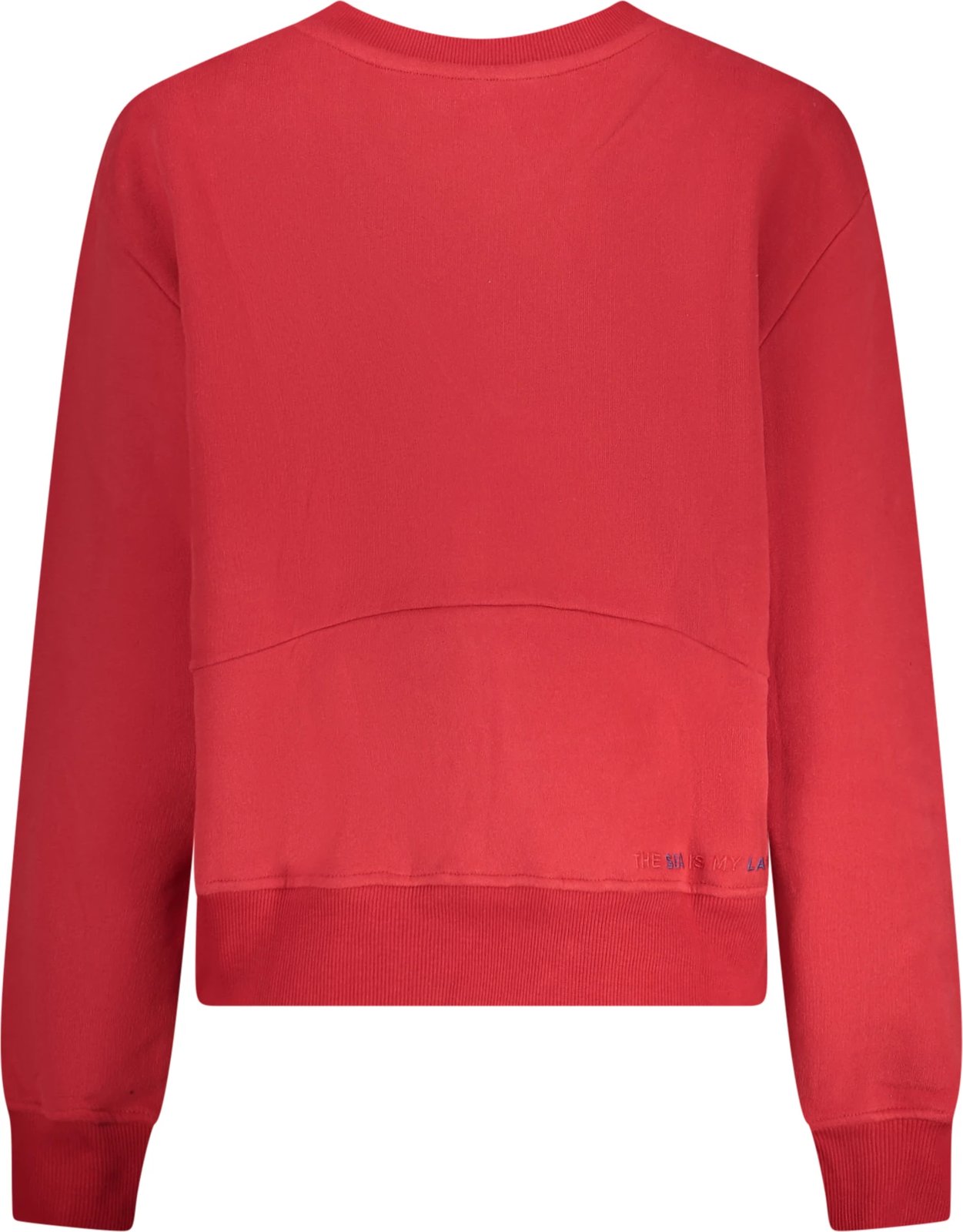 Duks për femra NORTH SAILS zip-up, i kuq