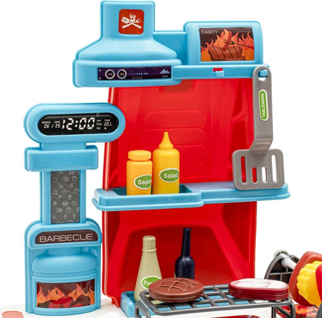Set loje grill 2-në-1, BABY MIX, 51x18x53 cm, portokalli