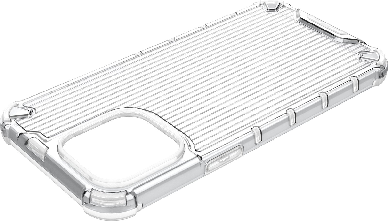 Mbështjellës Hurtel Ombre Protect Case për iPhone 13 Pro, rozë-kaltër