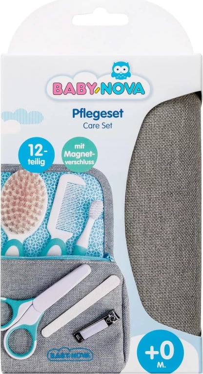 Set 12-copësh për përkujdesje të bebës Baby Nova 