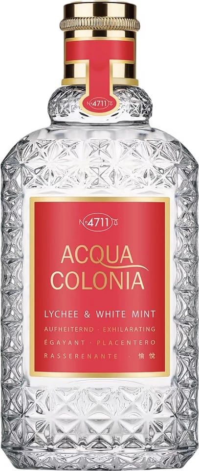 Eau de Cologne unisex 4711 Acqua Colonia Lychee & White Mint 100ml