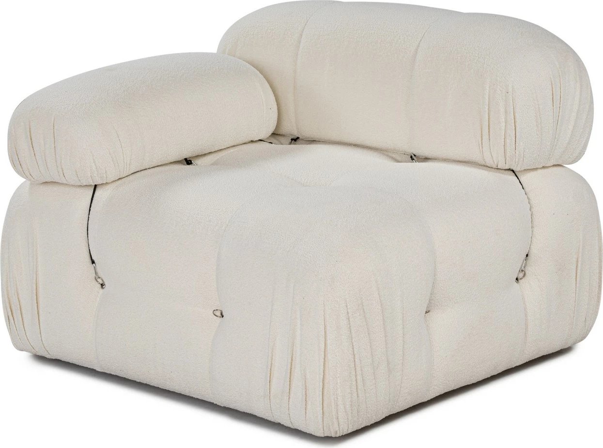 Karrige njëvendëshe Bubble L1, e bardhë, Atelier del Sofa
