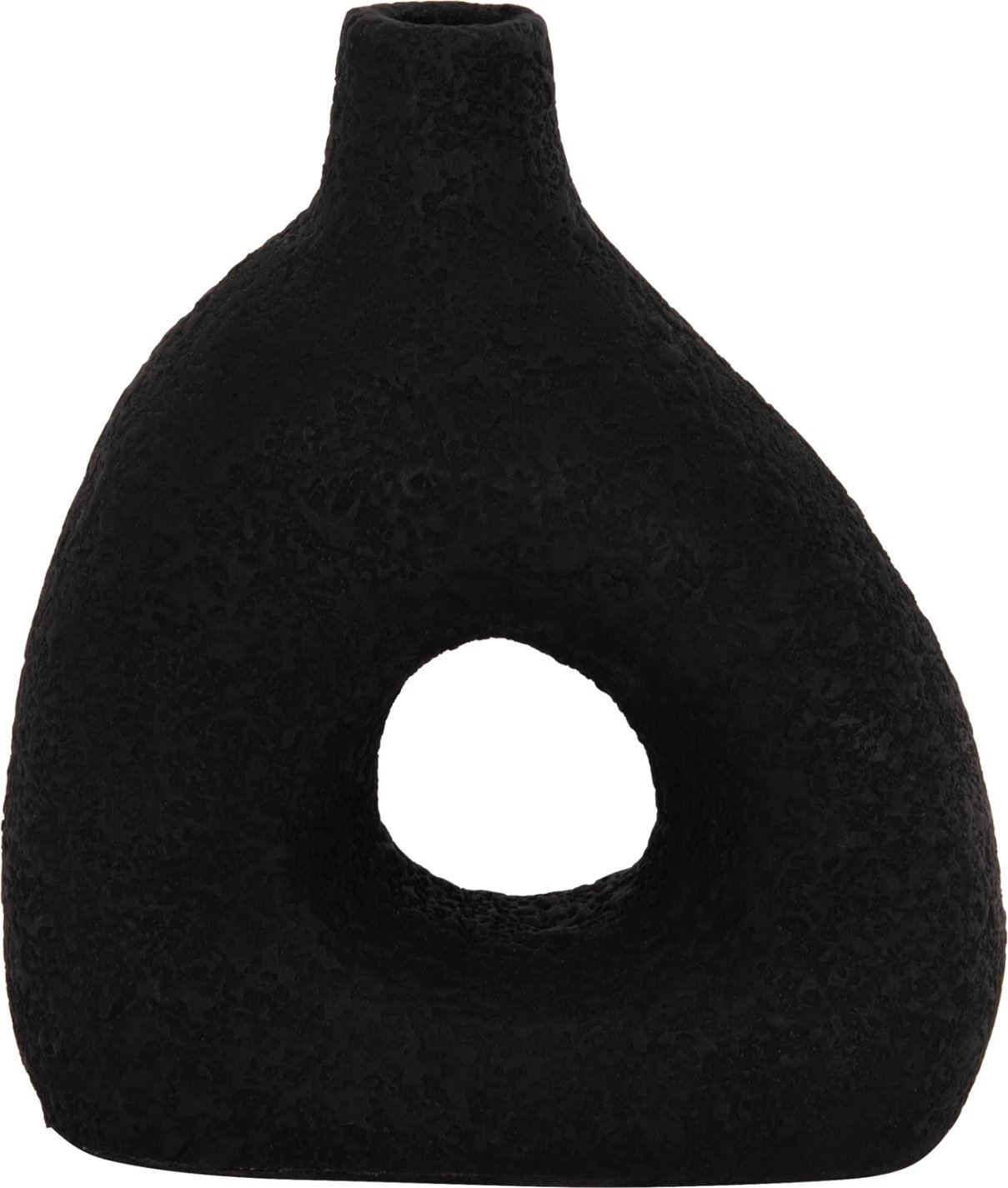 Vazo dekorative tavoline DECANT, terrakotë, e zezë, 17x6.5x20cm Vazo dekorative tavoline DECANT, terrakotë, e zezë, 17x6.5x20cm