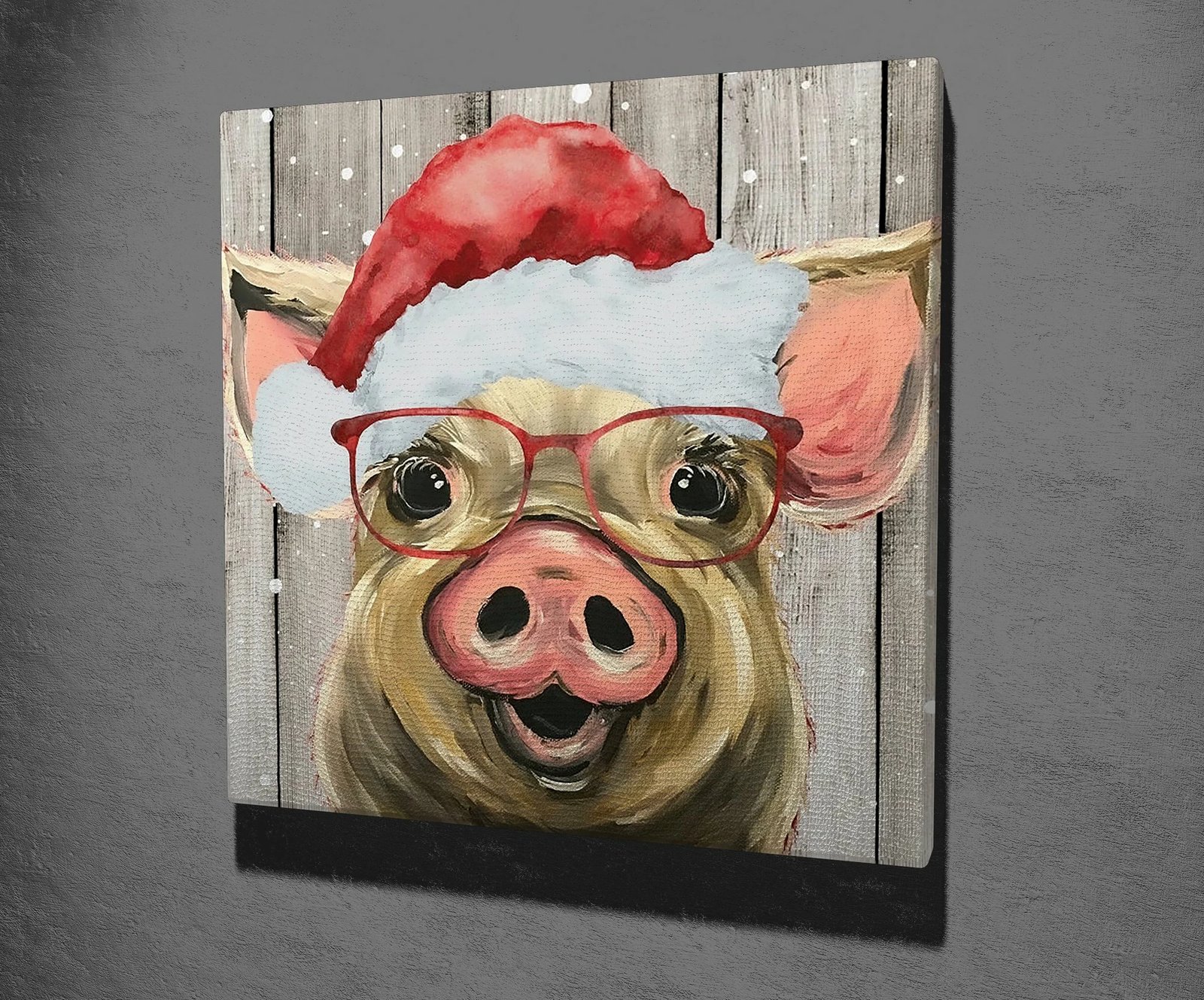 Pikturë dekorative në kanavacë, shumëngjyrëshe, Wallity KC454, 45x45cm