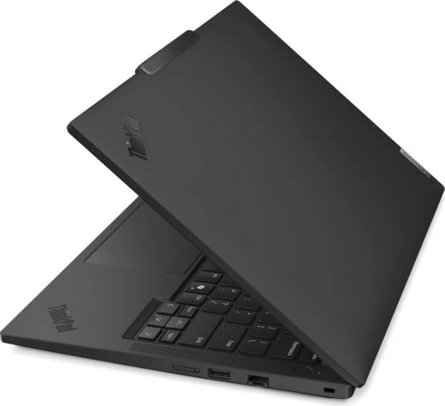 Ultrabook Lenovo ThinkPad T14 Gen 6 Ultra 7 255U, 32GB RAM, 1TB SSD, 14.0" WUXGA Touch, Windows 11 Pro, grafika të integruara, e zezë, 3 vjet Premier Support + CO2 Offset