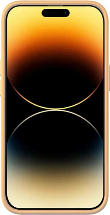 Mbështjellës Baseus Liquid Silica Gel për iPhone 14 Pro Max, ARYT020810, e verdhë, me xham të temperuar + set pastrimi