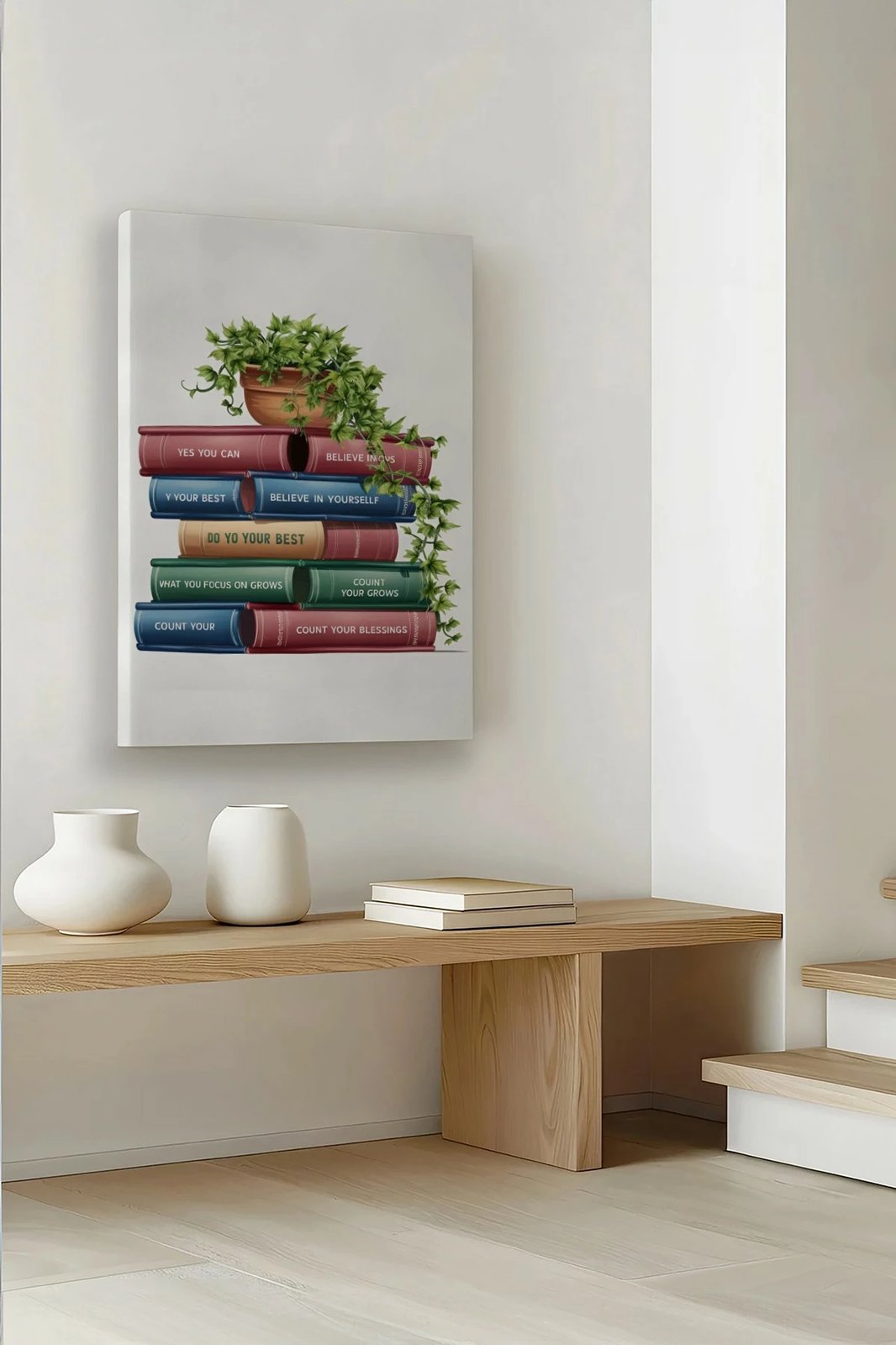 Pikturë dekorative në kanavacë, shumëngjyrëshe, Wallity, Ersysb001, 50x70cm