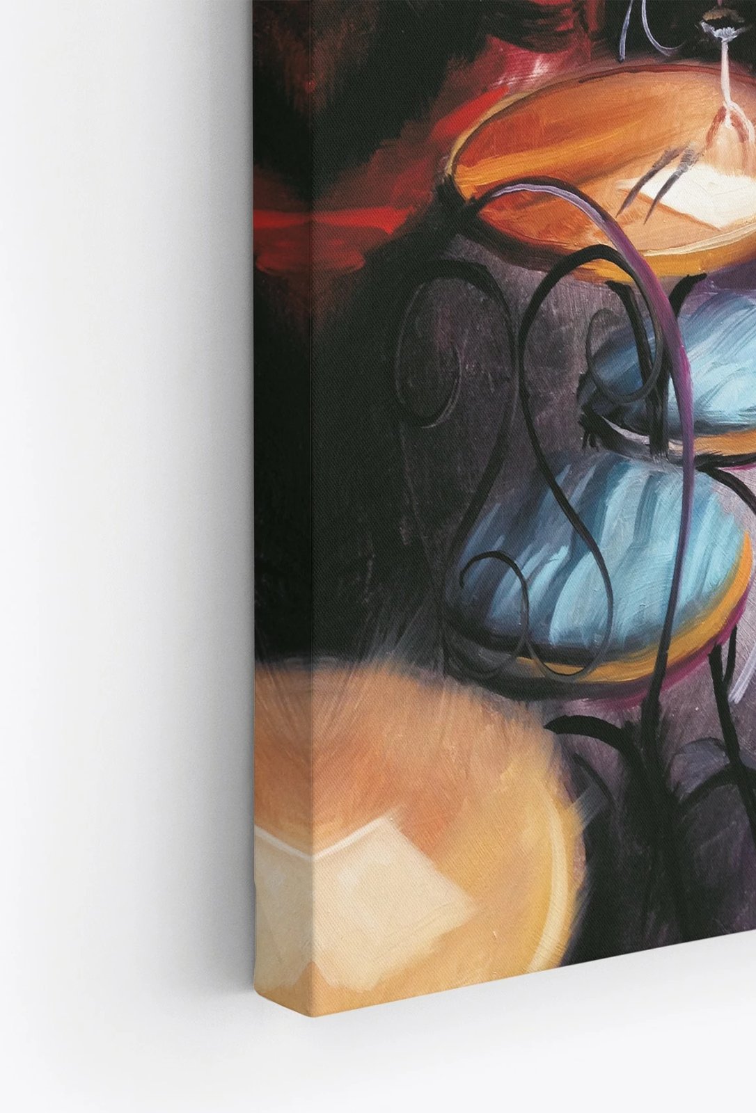 Pikturë dekorative në kanavacë, shumëngjyrëshe, Ersyfdc283, 40x60cm