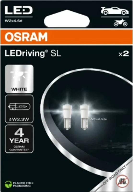 Lampa Led 12v W2.3w T5 White