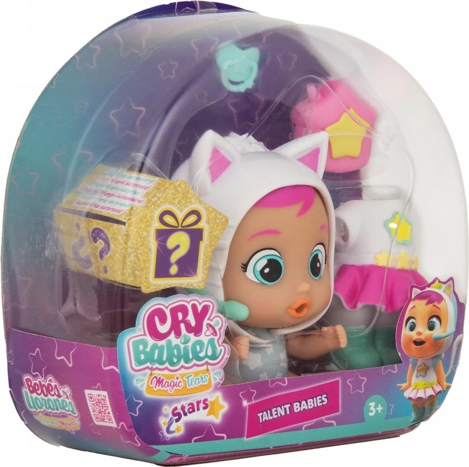 Kukull Cry Babies Magic Tears Di Stars Talent Daisy, Tm Toys, IMC916128, plastikë, për vajza