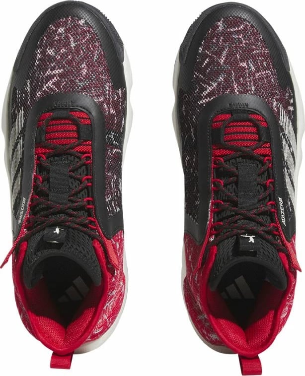 Atlete për basketboll adidas Adizero Select, të zeza dhe të kuqe
