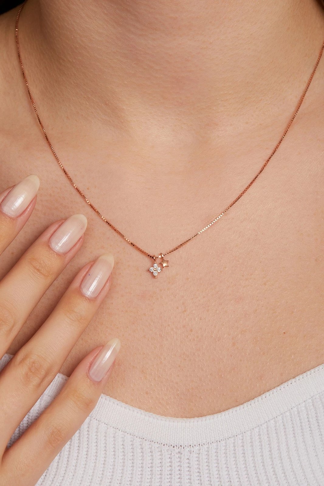 Varëse argjendi ngjyrë rozë gold Elika Silver, ELKSLVR7708R