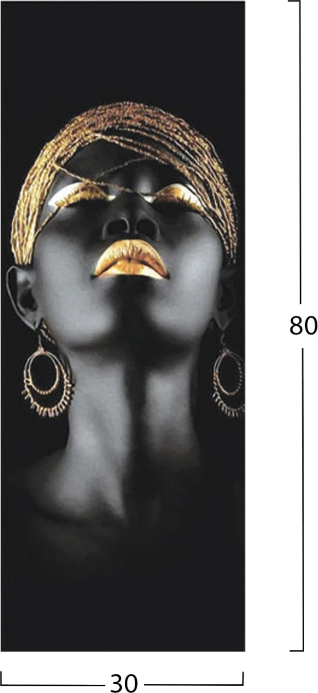 Pikturë dekorative sensuale, FH7198.07, 30X3X80 cm