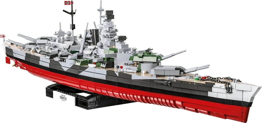Set ndërtimi Cobi Klocki Battleship Tirpitz, 2810 pjesë, plastikë, Historical Collection
