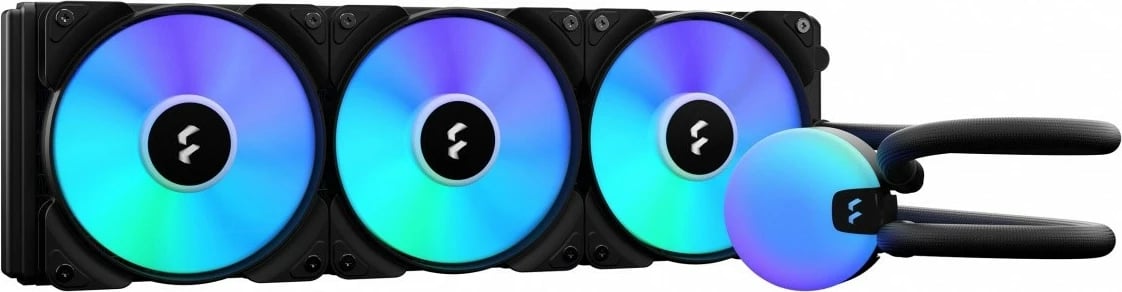 Ftohës me ujë për CPU Fractal Design Lumen S36 RGB, 3 ventilatorë, ARGB