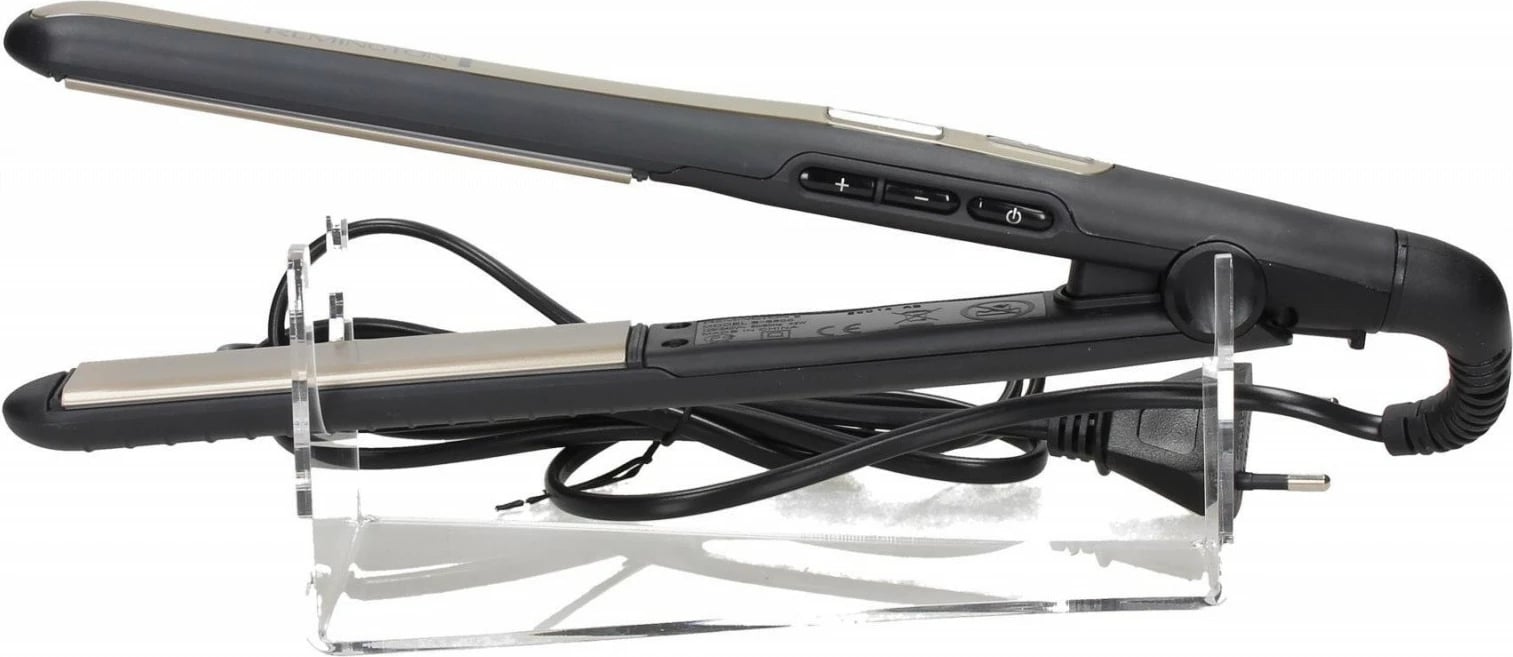 Hekur flokësh Remington Sleek&curl S6500, qeramik, Bezhe/E zezë