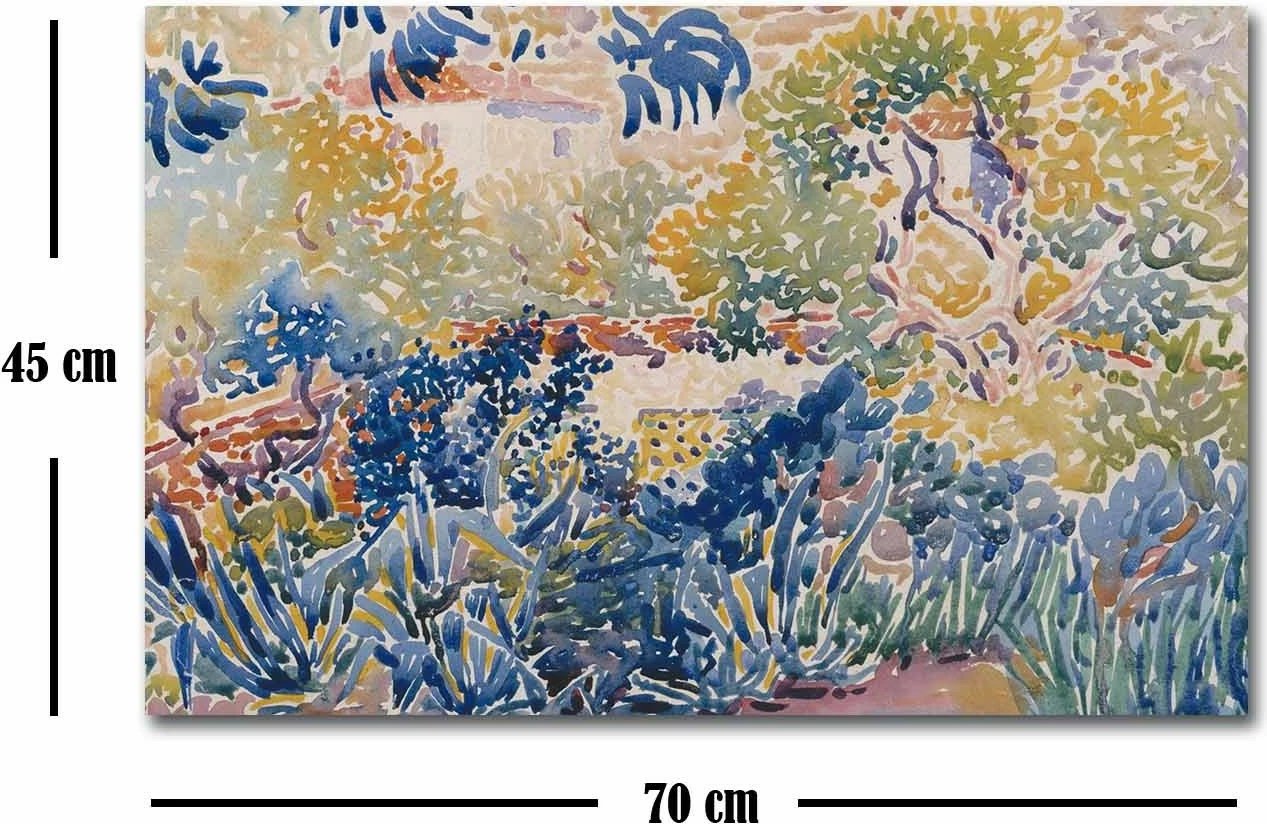 Pikturë dekorative në kanavacë, shumëngjyrëshe, FAMOUSART-067, 45x70cm