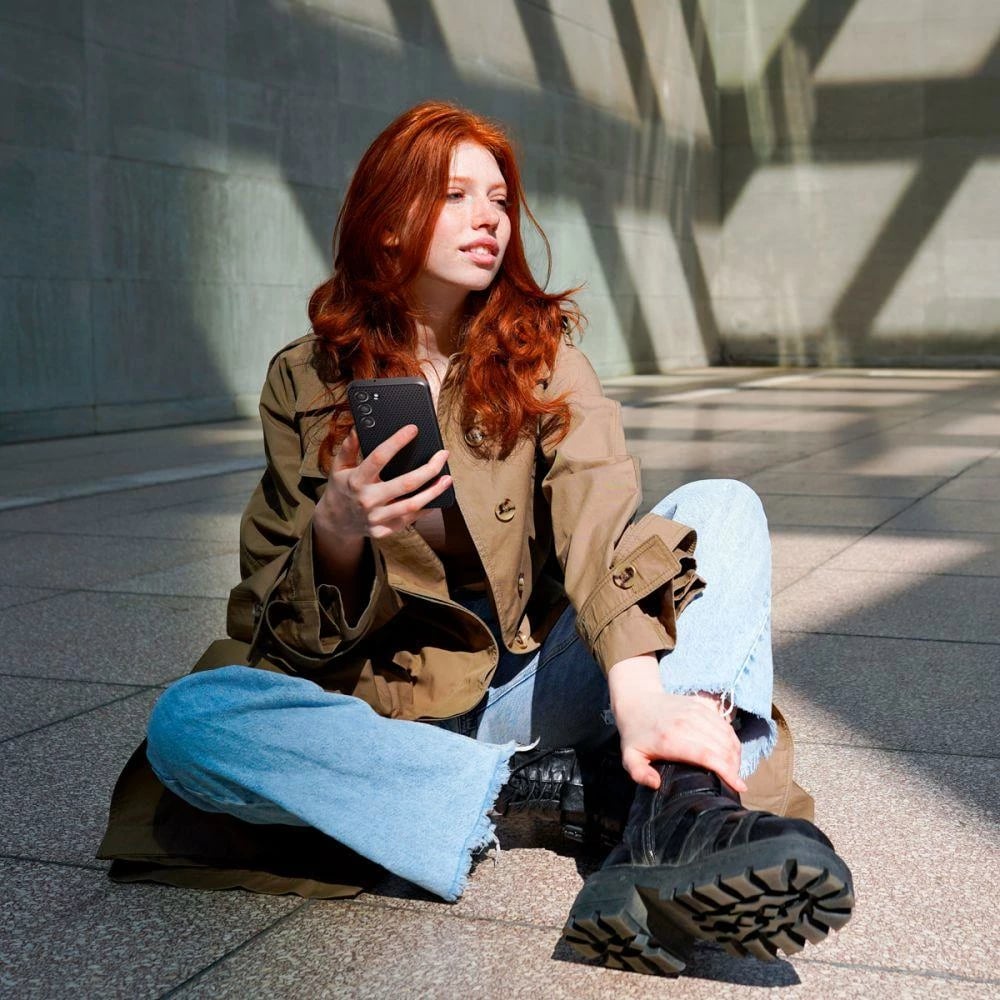 Mbështjellës Spigen Liquid Air për Samsung Galaxy S23, Matte Black