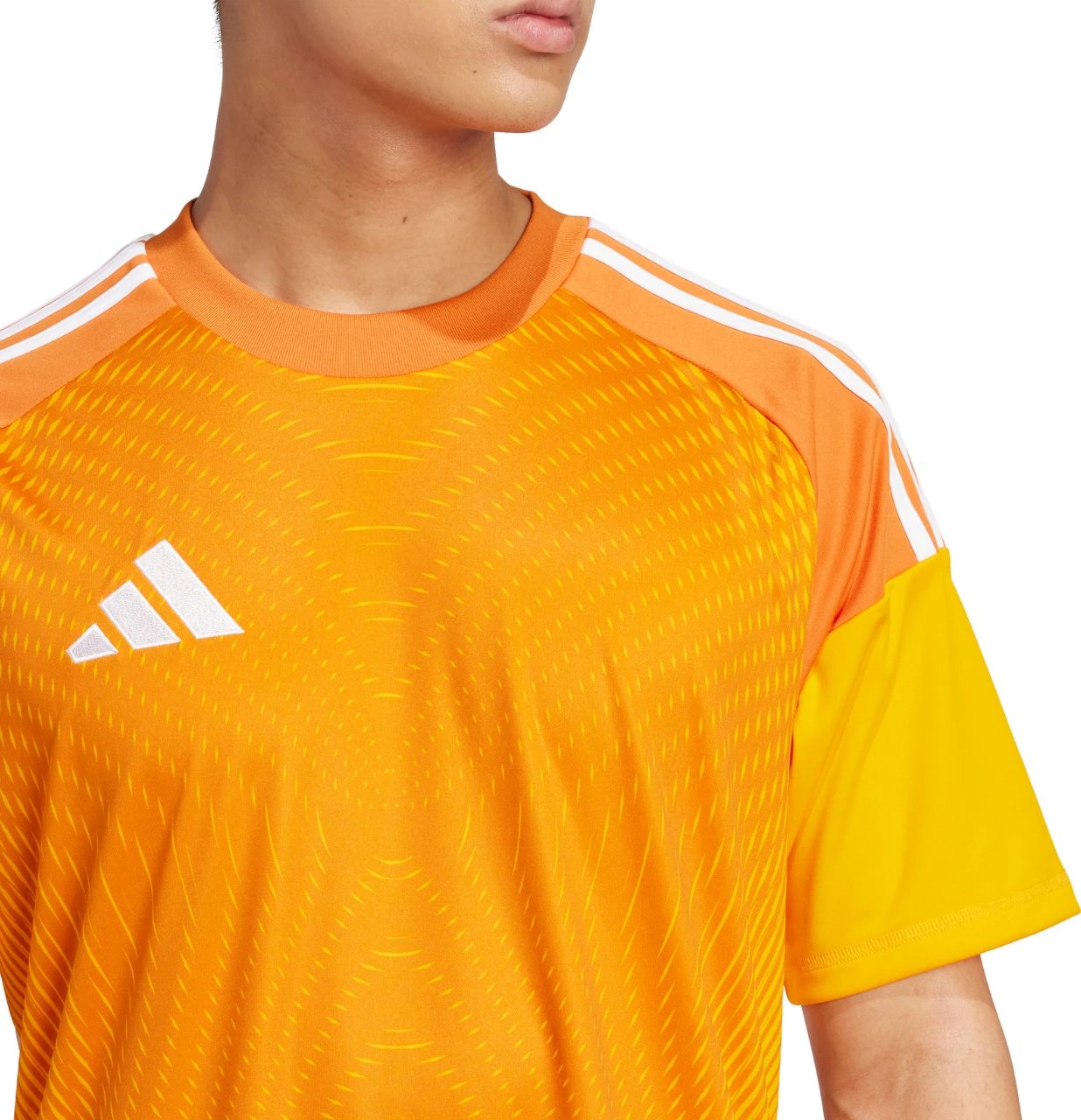 Maicë portieri adidas për meshkuj, portokalli