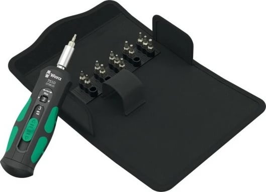 Set veglash Wera 14 copë, Safe-Torque Speed 7510, me kuti, e zezë