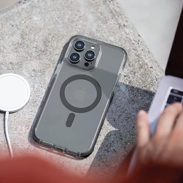 Mbështjellës UNIQ Combat MagClick Charging për iPhone 14 Pro 6.1", i zi