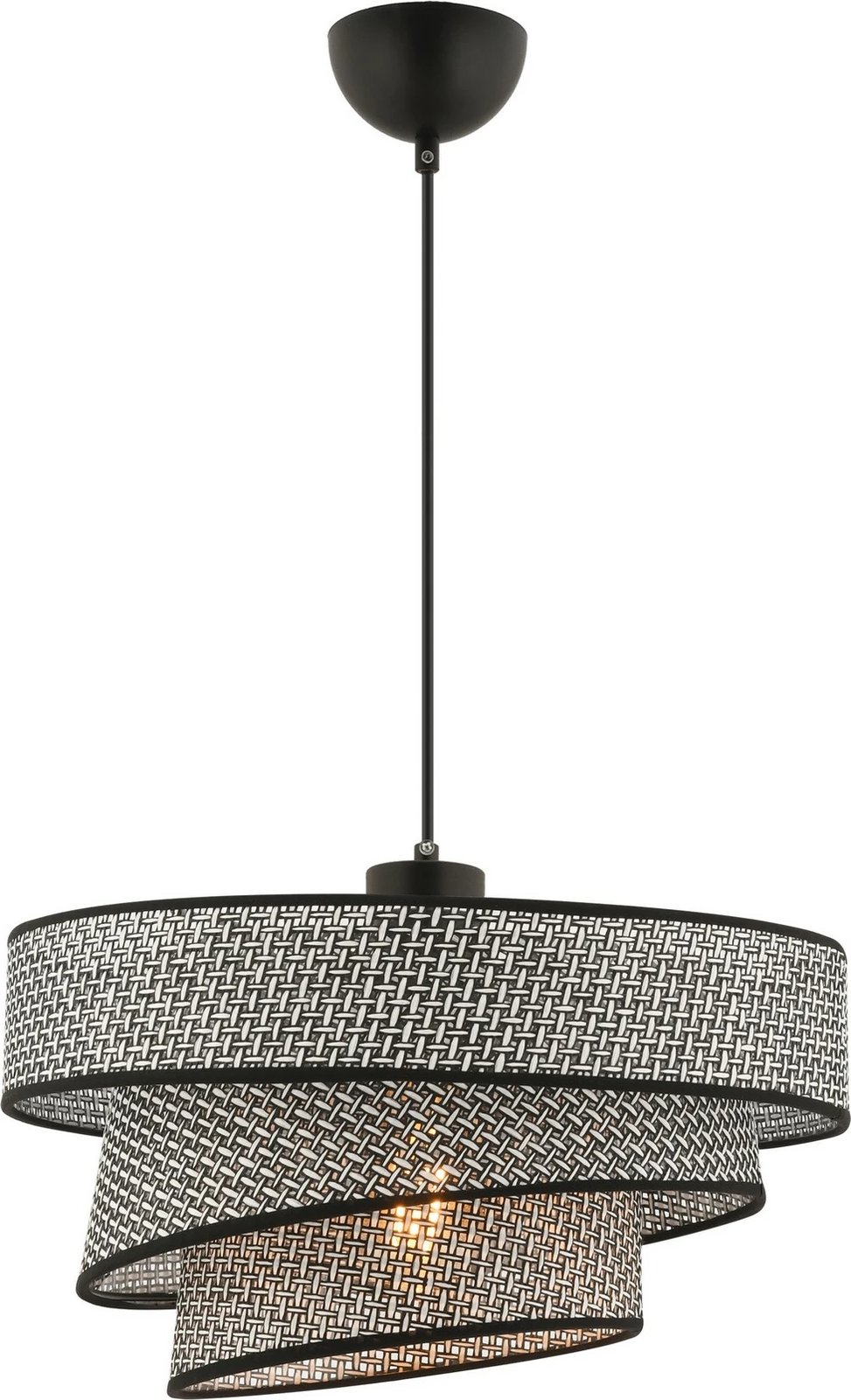 Llambë tavani Opviq Couper Hazeran, gri, e zezë Llambë tavani Opviq Couper Hazeran, gri, e zezë