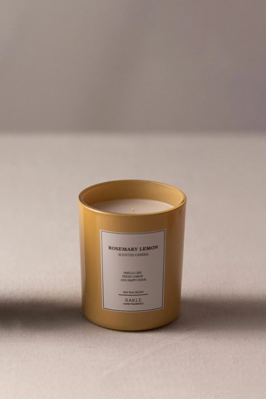 Set qirinjsh (2 copë), Le Jardin Rosemary Lemon, Evila Originals, ngjyrë e verdhë