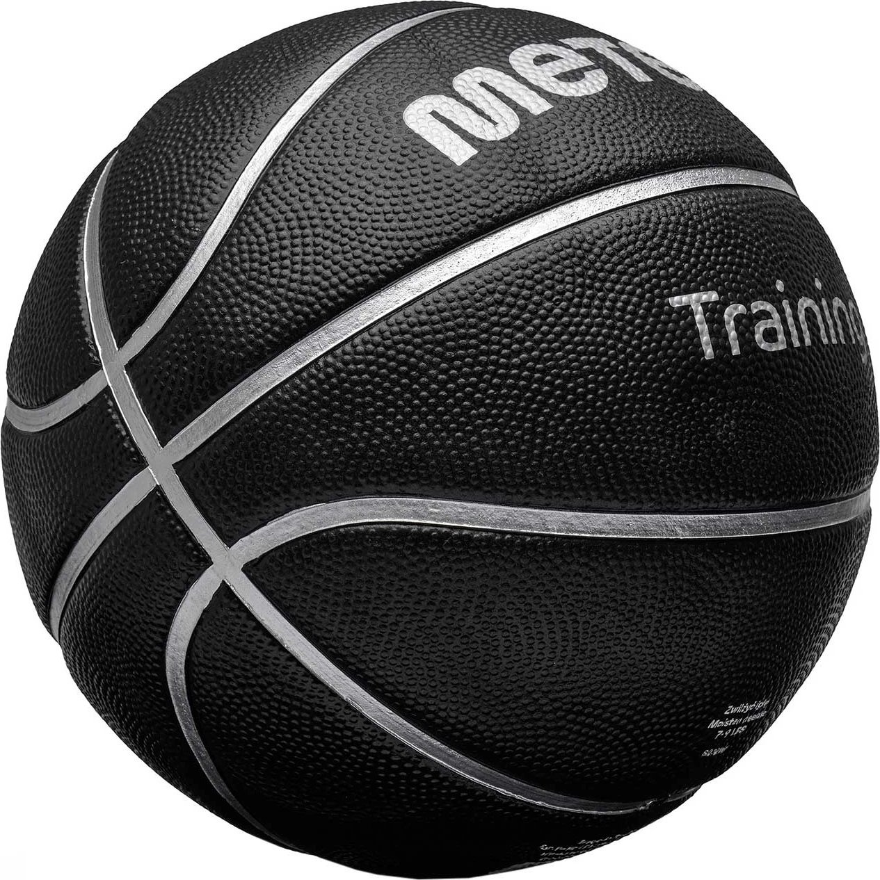 Top basketbolli Meteor për meshkuj, zi-argjendtë Top basketbolli Meteor për meshkuj, zi-argjendtë