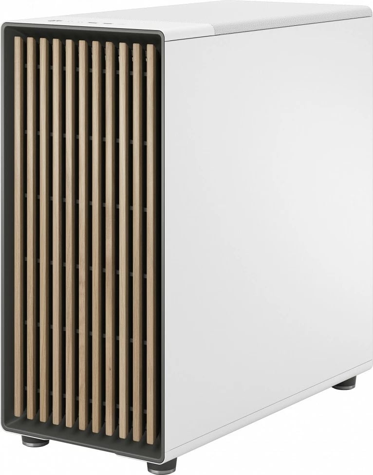 Kasë Fractal Design North XL Chalk White TG Clear, Midi Tower, e bardhë