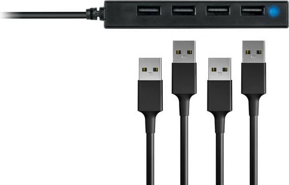 USB hub Conceptronic 4 porta USB-A 2.0 i zi