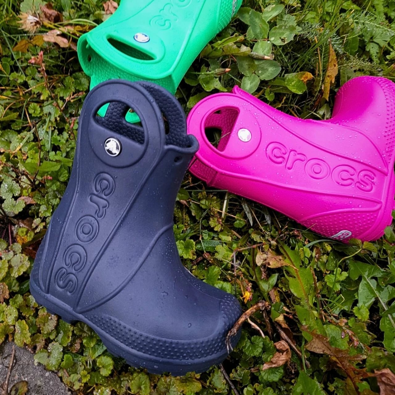 Çizme shiu për fëmijë Crocs, rozë