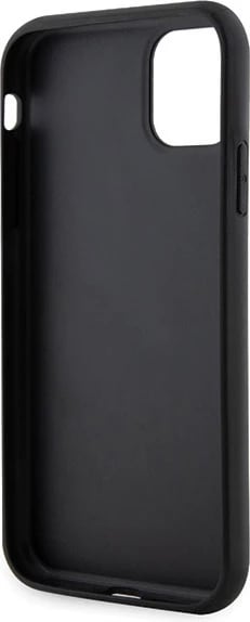 Mbështjellës Karl Lagerfeld KLHCN61G2CPS për iPhone 11/XR 6.1", Glitter Choupette Patch, Argjendtë