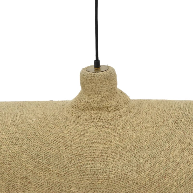 Dritë tavani Wholy Inart, bar deti natyral-hekur, D90x139cm