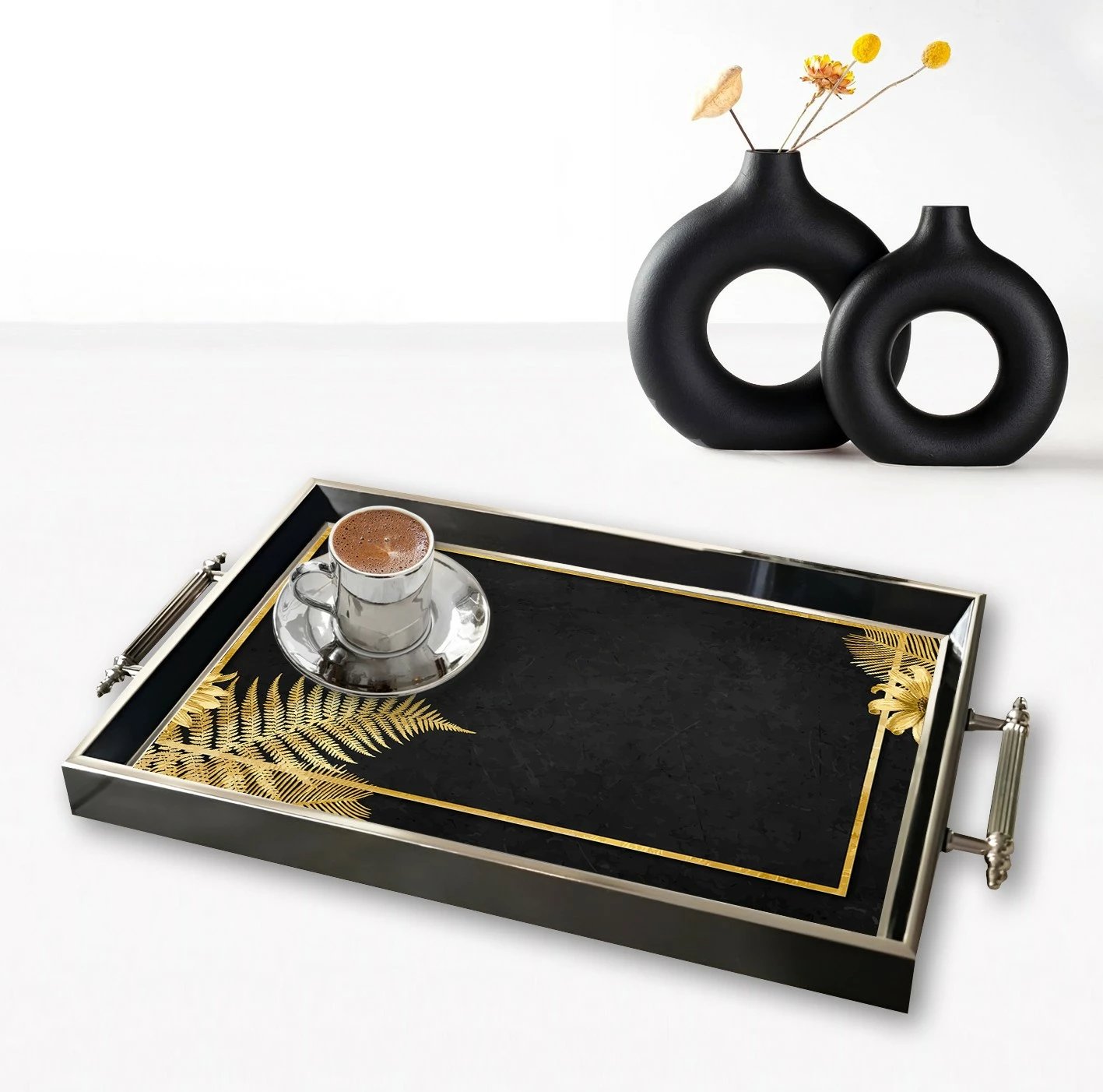 Tabaka xhami, shumëngjyrëshe, Aberto Design, TPG9773, 50x29x3.5 cm