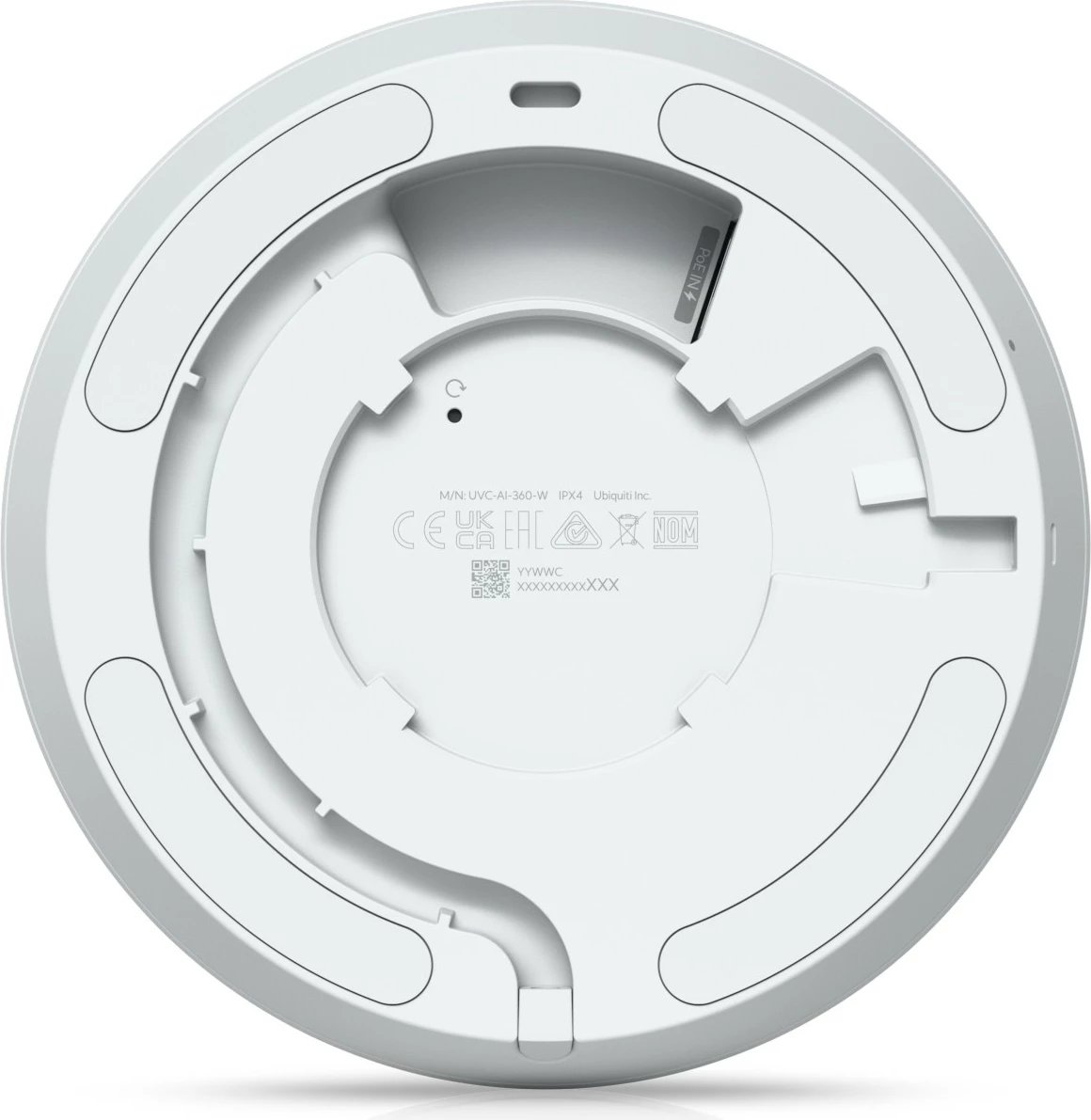 Kamerë sigurie Ubiquiti AI 360, IP, brenda/jashtë, me kabllo, ARM Cortex-A53, tavani/muri, bardhë