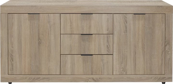 Bufe Doha, ngjyrë sonoma, 180x45x80.5cm