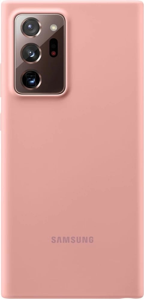 Mbështjellës silikon Samsung EF-PN985 për Note 20 Ultra, bronzi