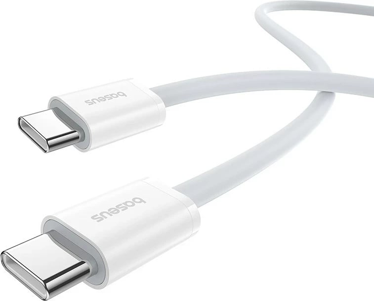 Kabllo USB C në USB C Baseus Superior, 2 m, 30 W, Bardhë Kabllo USB C në USB C Baseus Superior, 2 m, 30 W, Bardhë