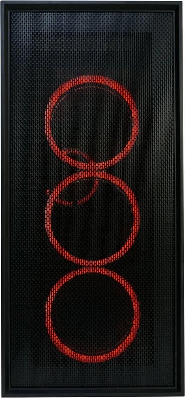 Kasë LC-Power Black_Wanderer_X Midi Tower, ATX/EATX/micro ATX/Mini-ITX, xham i temperuar, RGB, e zezë