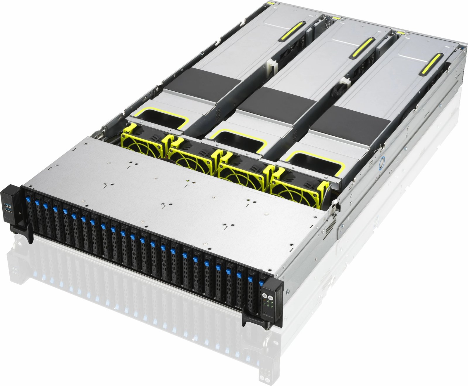 Server ASUS RS720A-E11-RS24U, Socket SP3, DDR4-SDRAM, Silver