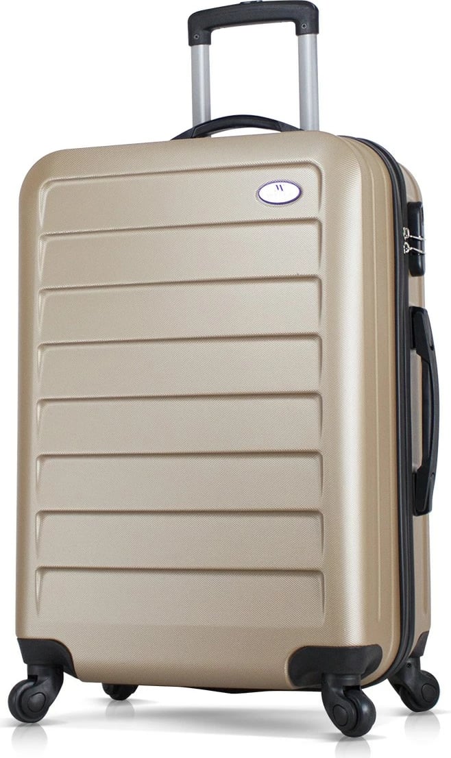 Valixhe udhëtimi ngjyrë ari, Zoozie Bags, 66x43x27cm, 70L