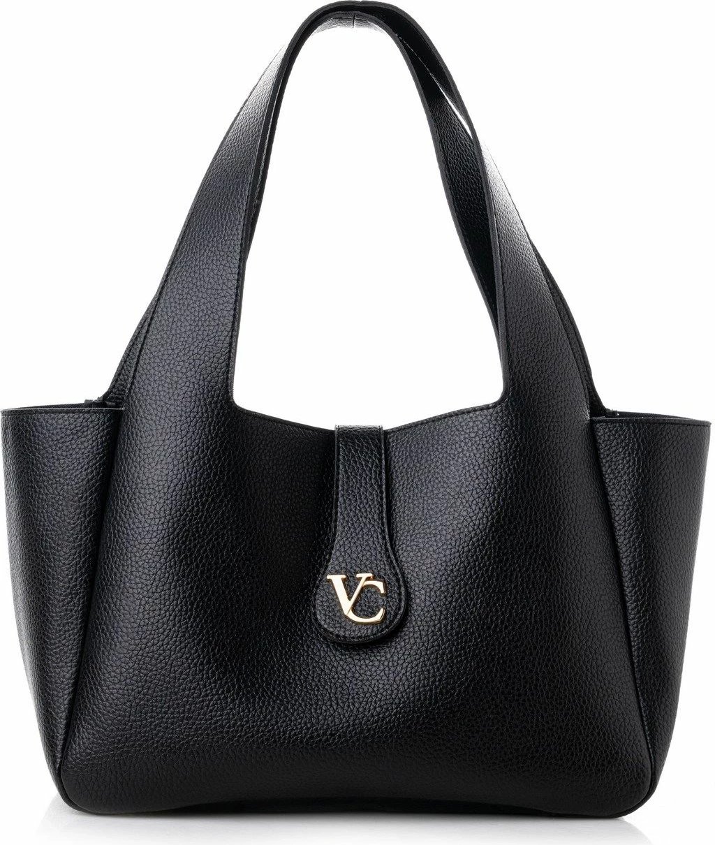 Çantë tote e zezë Vince Camuto, L'Aquila