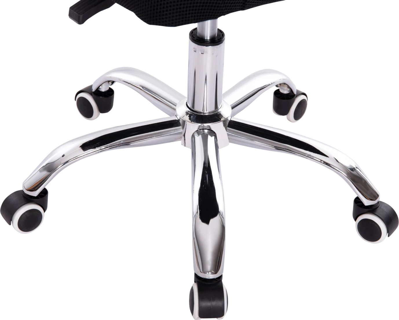 Karrige zyre TRAIL2 FH1193.36, ngjyrë blu dhe e zezë, pëlhurë rrjetë-krom, 61x61x116H cm.